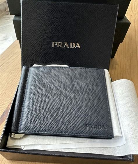 money clip wallet prada|prada snakeskin wallet.